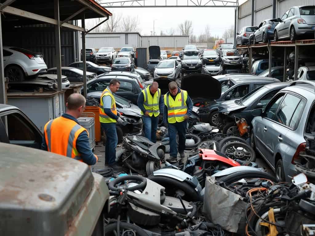 Privat verschrotten oder an Schrotthändler verkaufen? – Die Autoverwertung in Dorsten spart Zeit